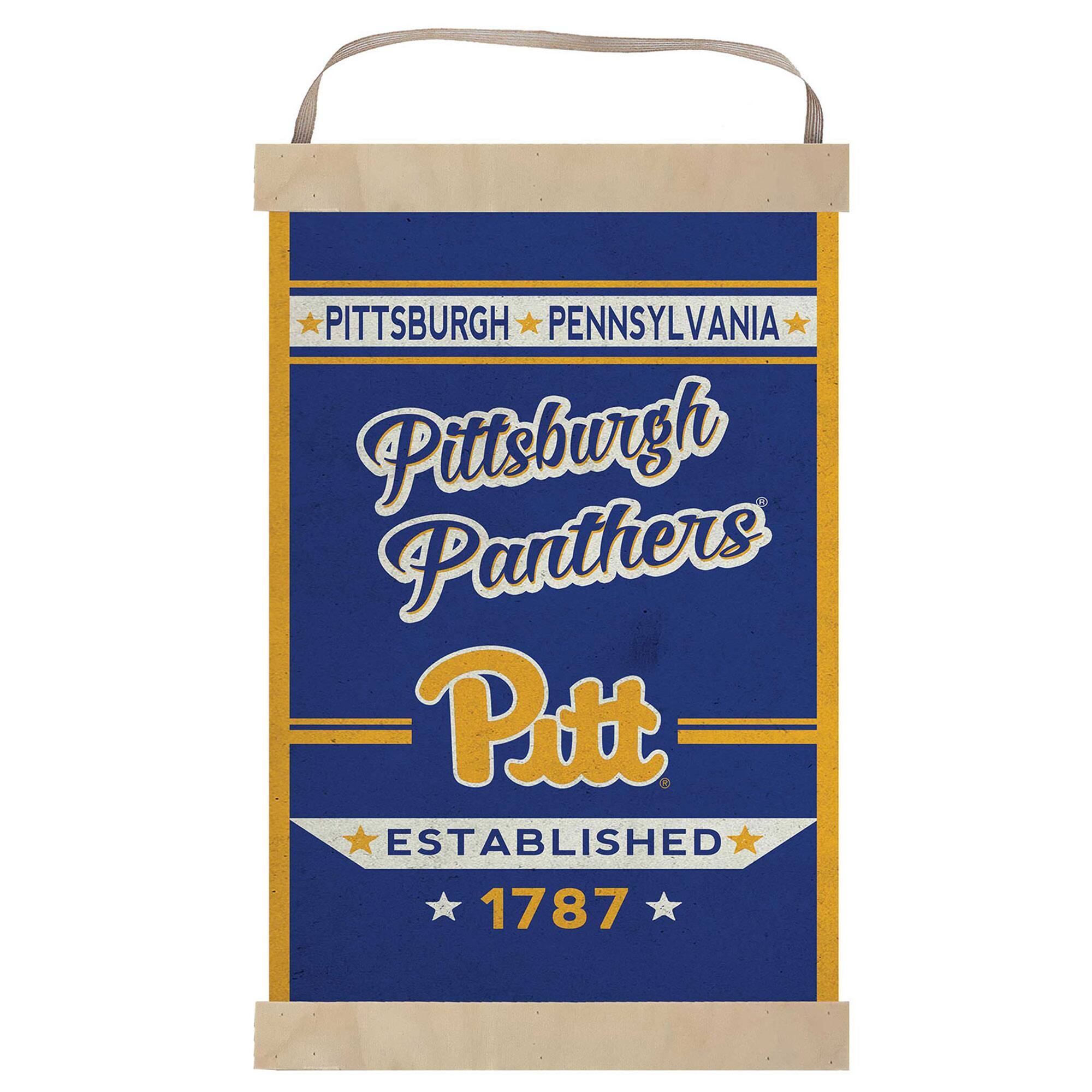 Jardine Pitt Panthers Faux Rust Banner Sign Blue 4941556 - Best Buy