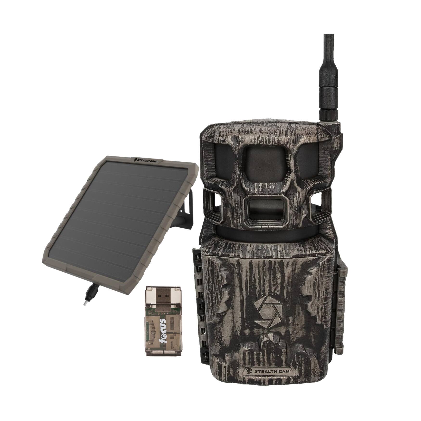 Stealth Cam - Revolver Pro 3.0 360-Degree Cellular Trail Camera Bundle