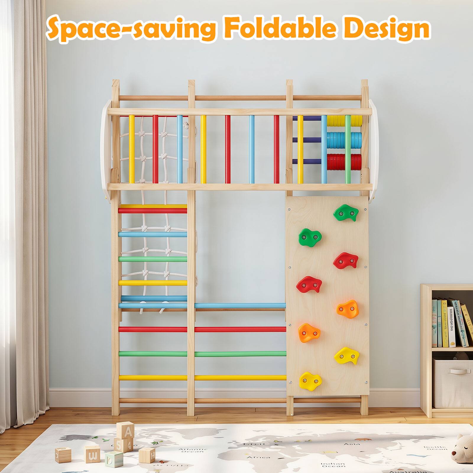 Space-saving Foldable Design
