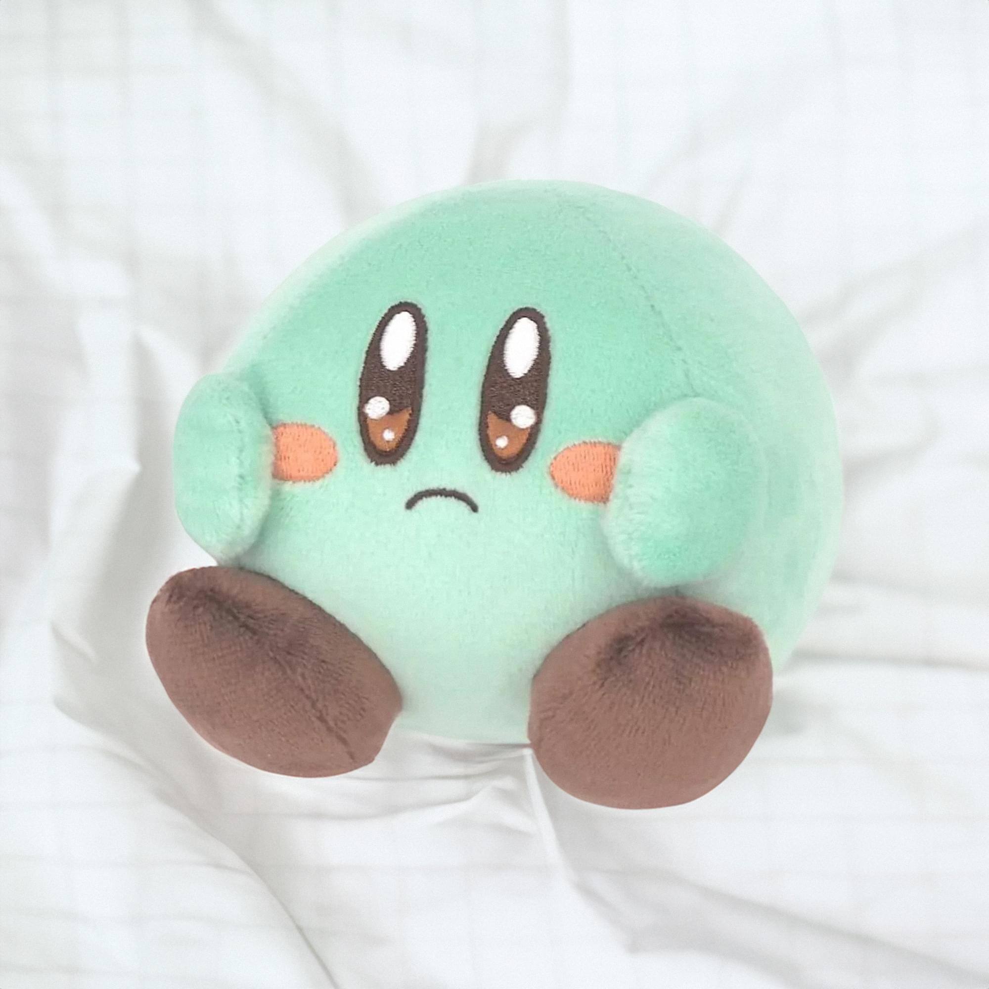 Alt View 5. Little Buddy - Kirby Chocolate Mint 4 Inch Collector Plush - Green.