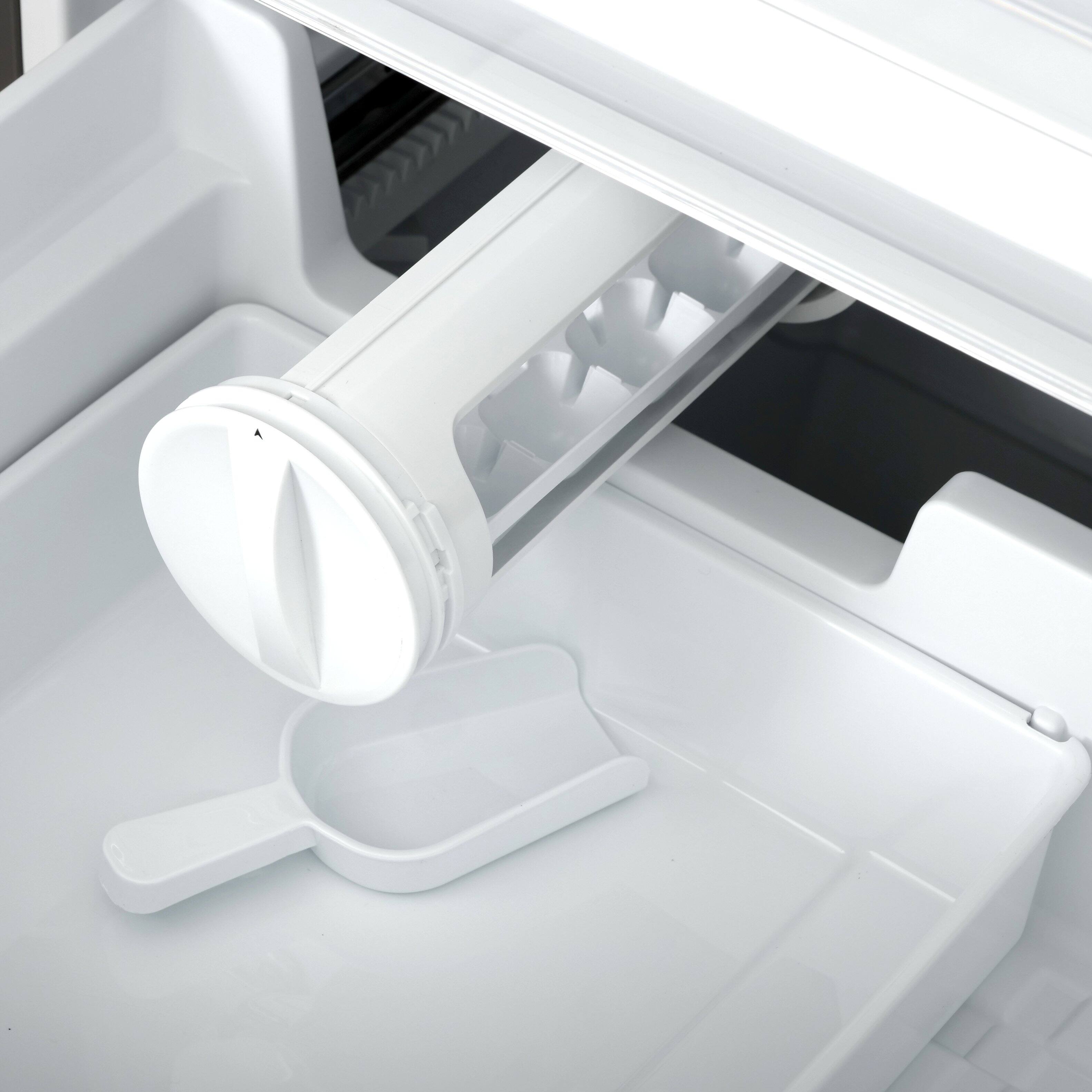 Alt View 9. COSMO - COS-FDR225RHSS 36 in. Lumin Collection 22.5 cu. ft. Counter Depth French Door Refrigerator with Recessed Handles - Stainless Steel.