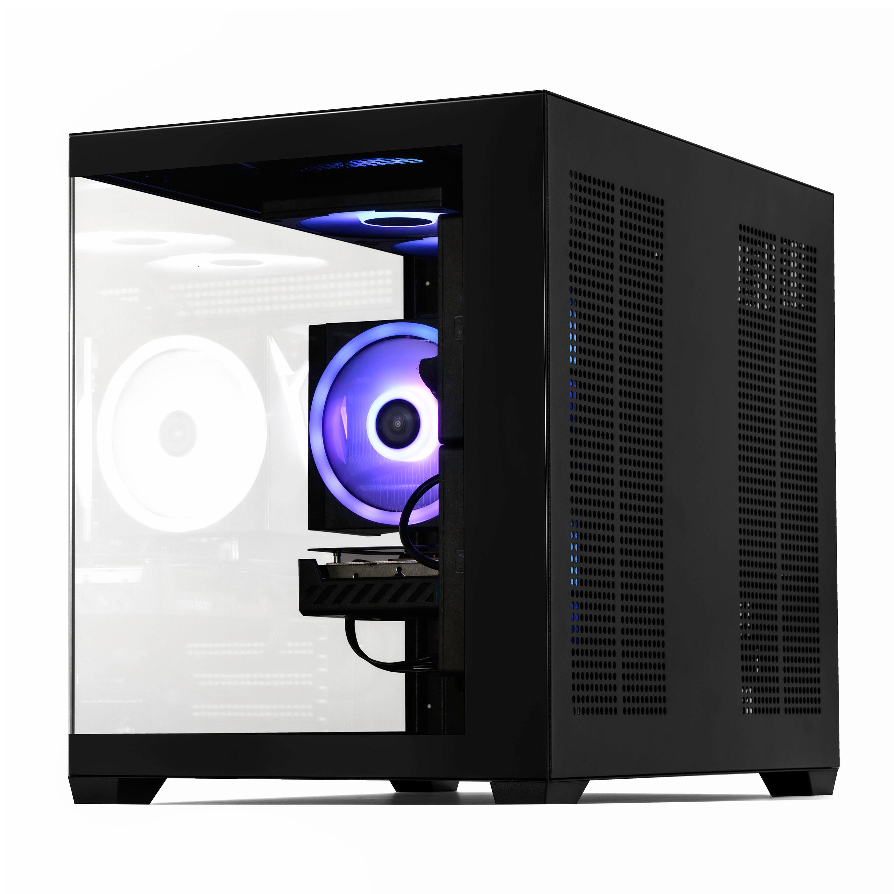 Alt View 2. STORMCRAFT - Gaming PC SIRIUS Intel i7 14700F NVIDIA GeForce RTX 5060 2TB SSD 32GB 6000MHz RGB - Windows 11 Home - Black.