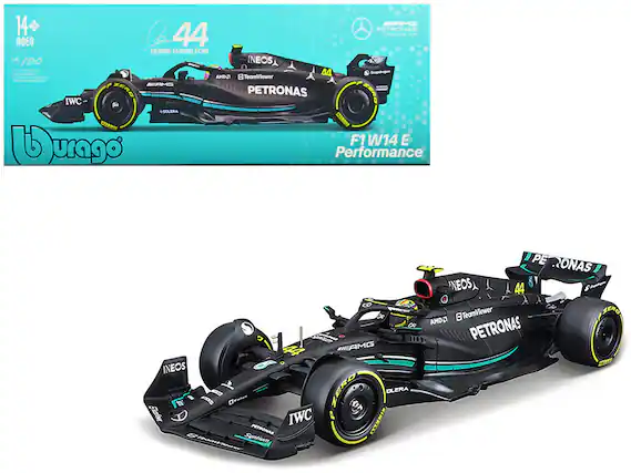 14+ AGES
1/24
LEWIS HAMILTON
44
PETRONAS
INEOS
AMD2
TeamViewer
Snapdragon
IWC
SOLERA
AMG
F1 W14 E Performance
DURAGO
PETRONAS FORMULA ONE TEAM