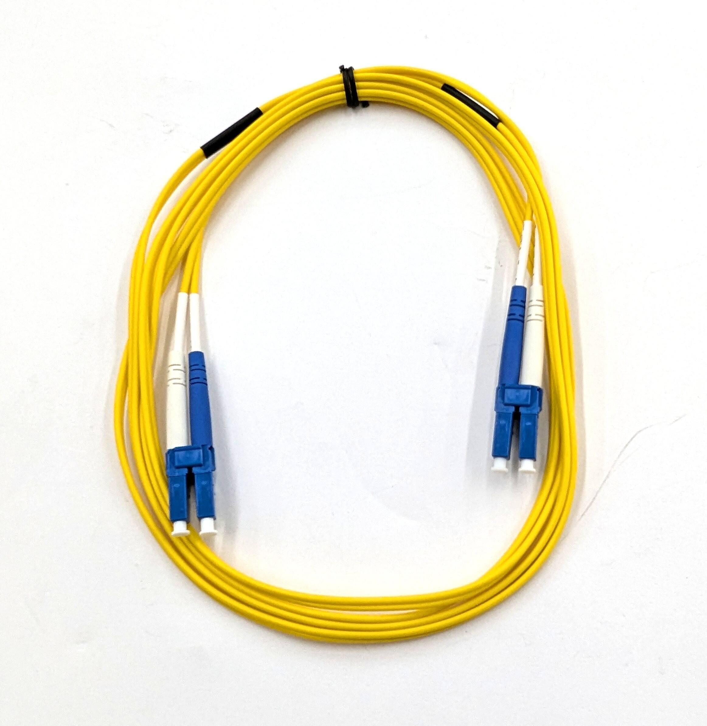 Front. C2G - 757120262640 26264 6.6 Feet Fiber Optic Patch Cable - Yellow - Yellow.