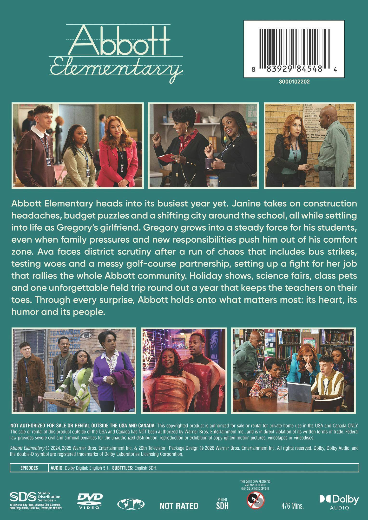 Back. Abbott Elementary: The Complete Fourth Season   - DVD.