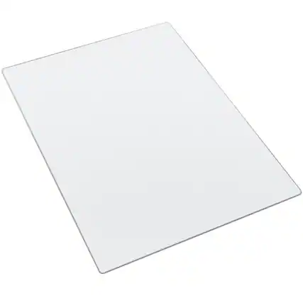 Front. VEVOR - Chair Mat, 30 x 48-inch Transparent Office Chair Mat for Hard Floors, Floor Protector for Rolling Chairs - Transparent.