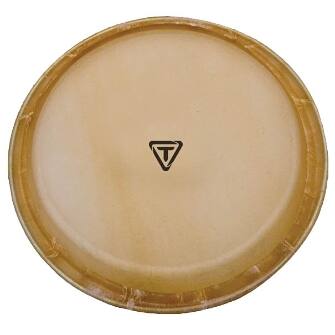 Front. Tycoon Percussion - 13-Inch Replacement Drumhead for Compatible Conga, Model-Specific Percussion Replacement Part.