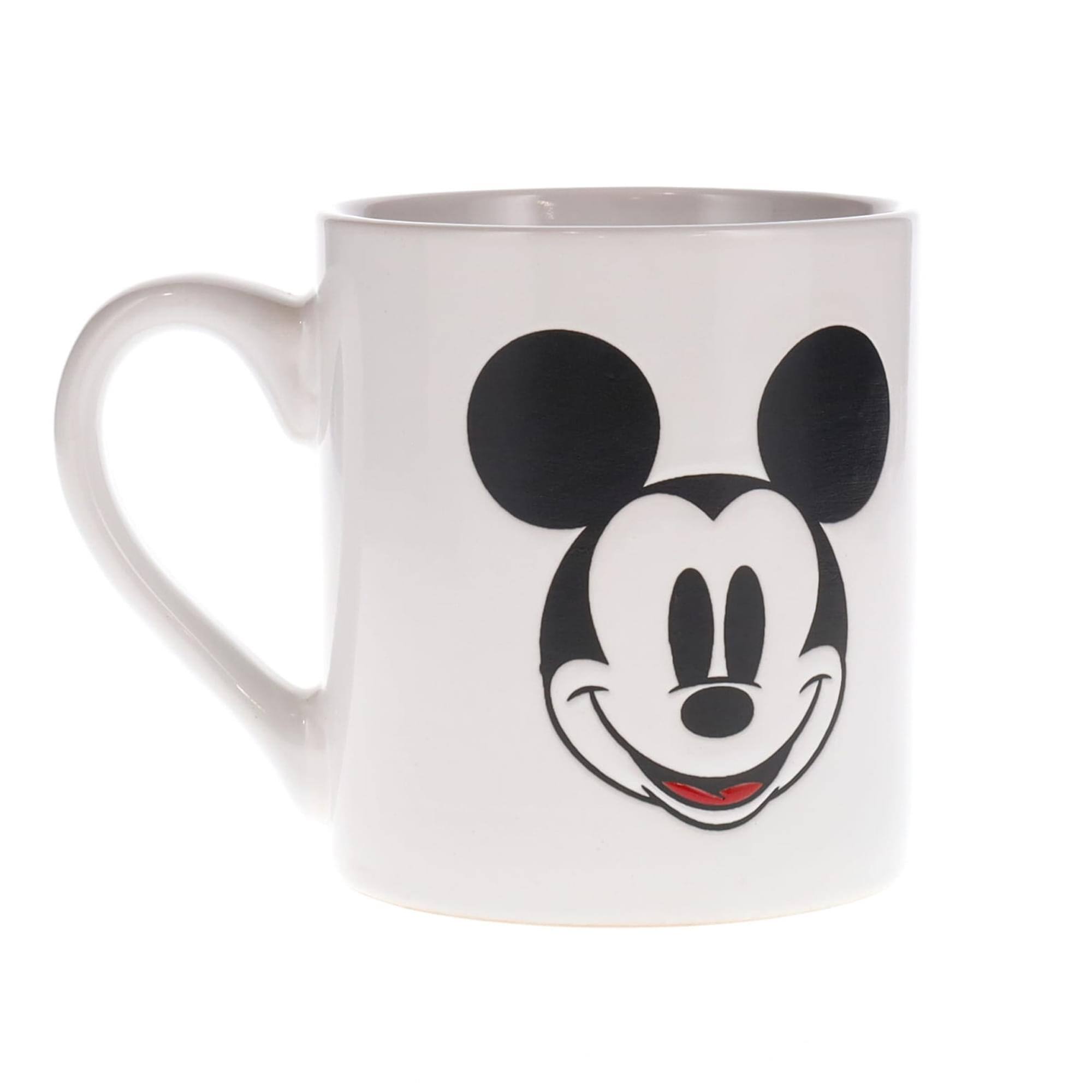 Alt View 1. Silver Buffalo - Disney Mickey Mouse Wax Resist Ceramic Mug | Holds 14 Ounces - White.
