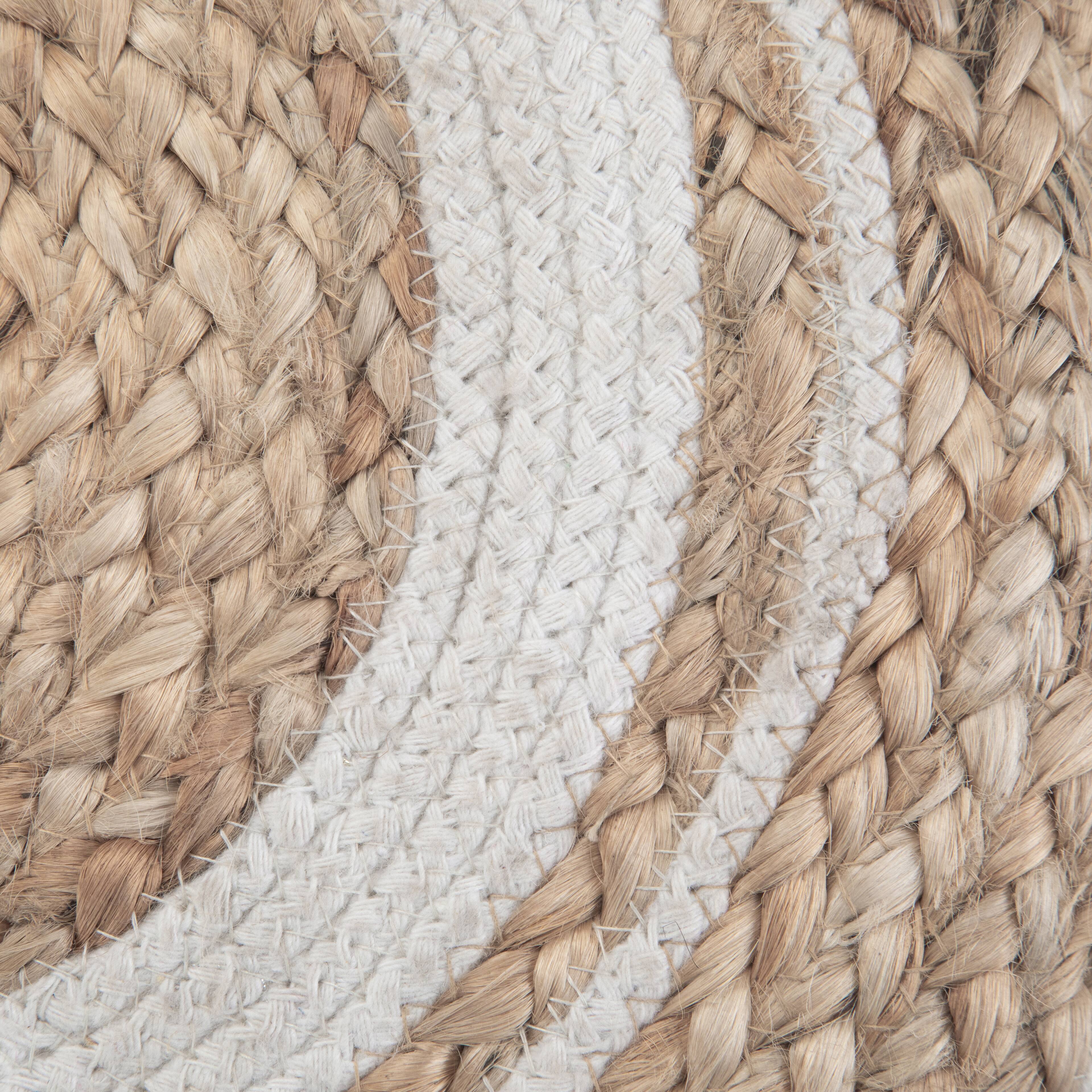 Alt View 11. Simpli Home - Serena Round Braided Pouf - Natural.