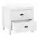 Alt View 11. CorLiving - Boston 2-Drawer Night Stand - White.