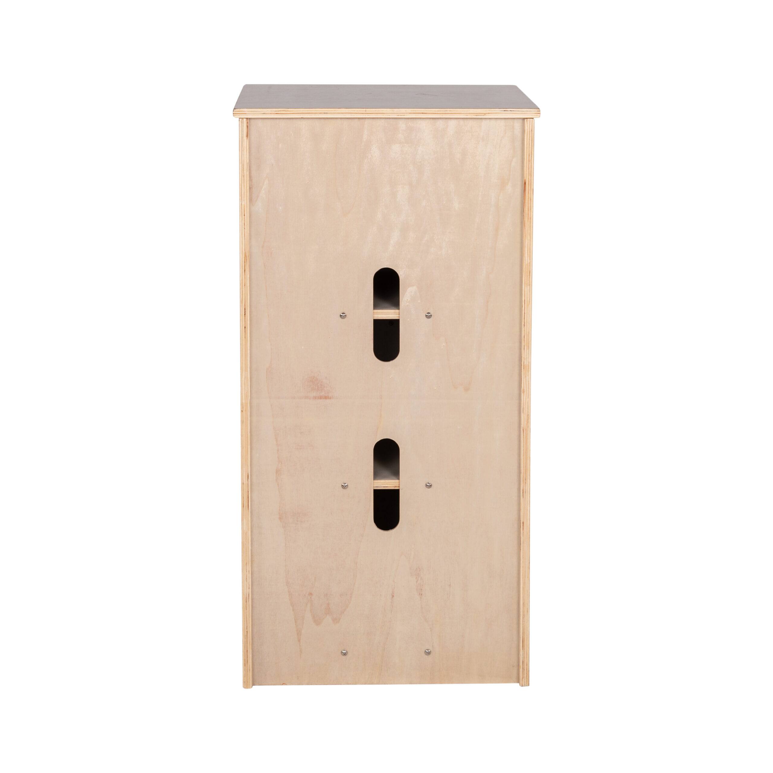 Alt View 2. Children's Factory - Refrigerator - Assembled.