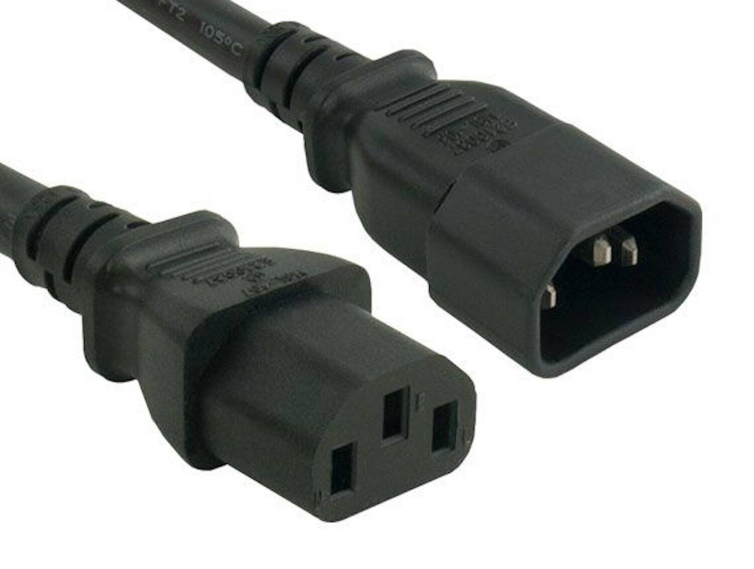 Sanoxy - Cables and Adapters; 3ft 16 AWG Computer Power Extension Cord (IEC320 C13 to IEC320 C14) - Black price history on PriceWatchPro