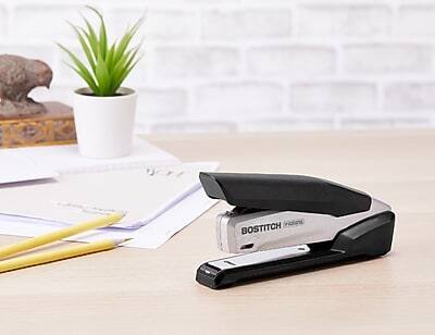 Alt View 6. Bostitch - InPower+28 Reduced-Effort Desktop Stapler, 28-Sheet Capacity, Staples Included - Black/Silver.