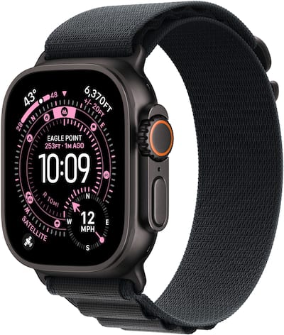 Apple Watch Ultra 3 (GPS+Cellular) 49mm Titanium Case with Black Apple Watch Ultra 3 (GPS+Cellular) 49mm Titanium Case with Black