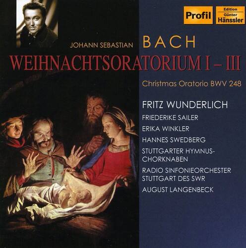 Fritz Wunderlich - Weihnachtsoratorium (Christmas Oratorio)   - COMPACT DISCS [CD] price history on PriceWatchPro