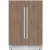 Front. Ca'Lefort - 24 Inch Panel Ready Wine and Beverage Refrigerator - 60 Can and 20 Bottle Wine Fridge Dual Zone (Panels Not Included) - Stainless Steel.