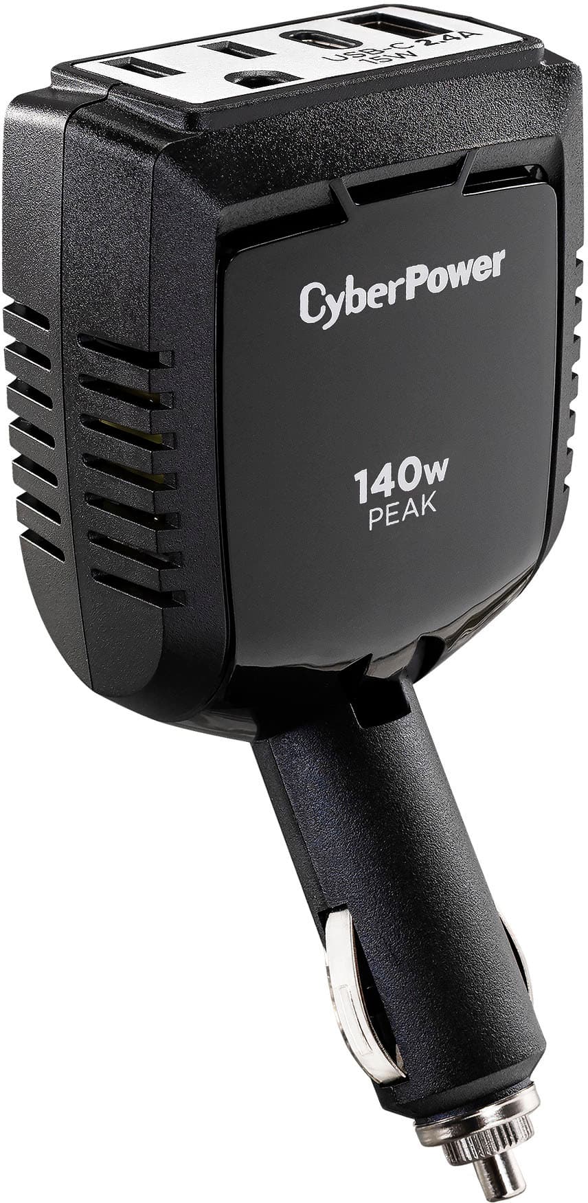 The text on the image reads "CyberPower 140w PEAK."