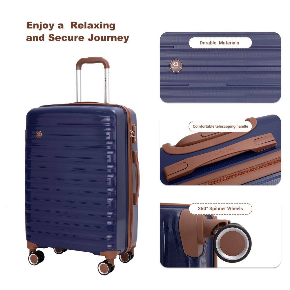 Enjoy a Relaxing and Secure Journey

- Durable Materials
- Comfortable telescoping handle
- 360° Spinner Wheels