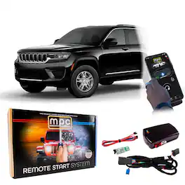 MPC - Smartphone or Key Fob Activated Remote Start For 2019-2022 Jeep Cherokee - Black