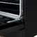 Alt View 4. Forno Appliances - 30 in. Wide 6 Burner Antico 4.5 Cu. Ft. Freestanding Gas Convection Range with Antique Brass Accents - Black.
