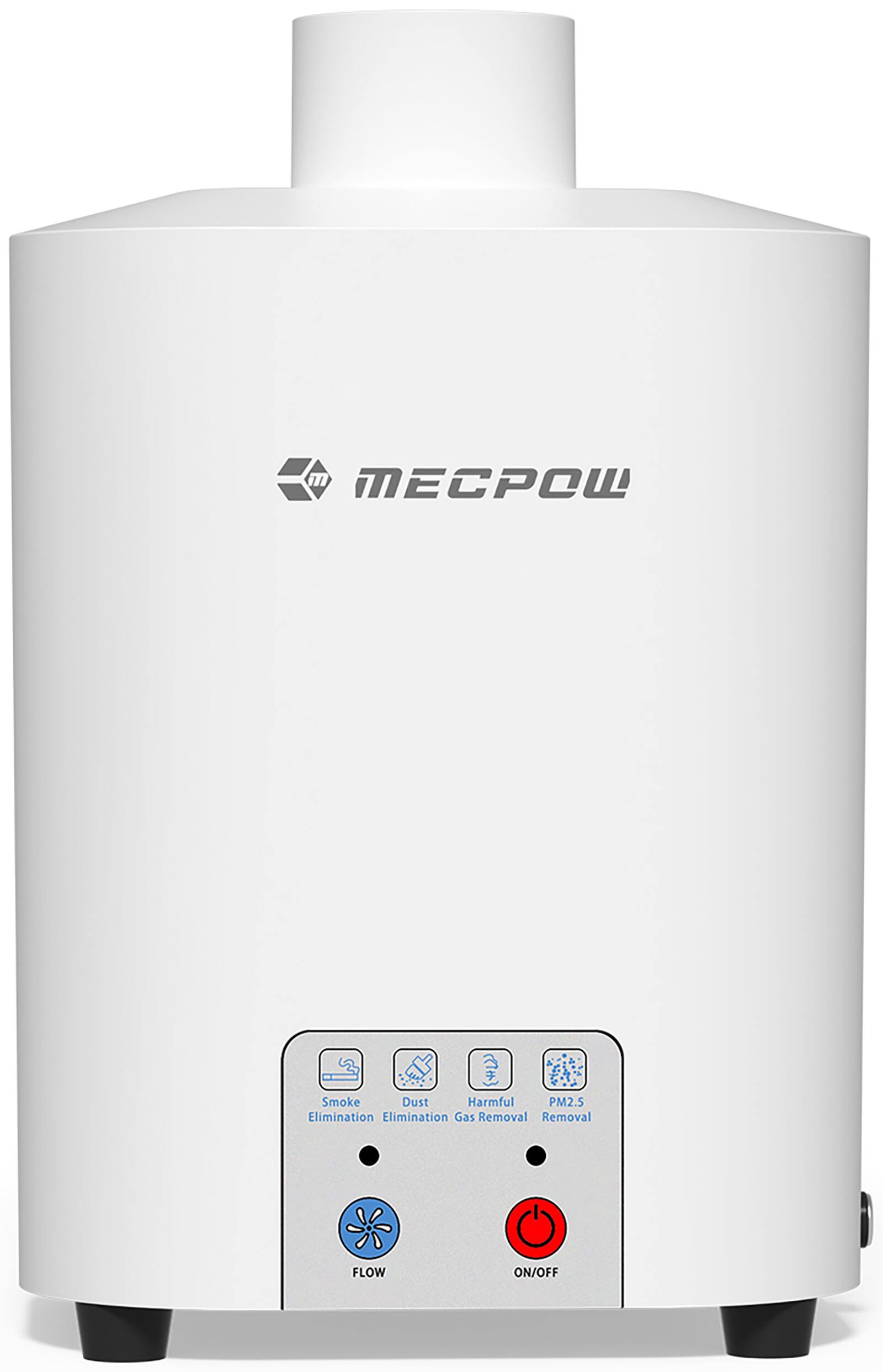 MECPOW

Smoke Elimination  
Dust Elimination  
Harmful Gas Removal  
PM2.5 Removal  

FLOW  
ON/OFF