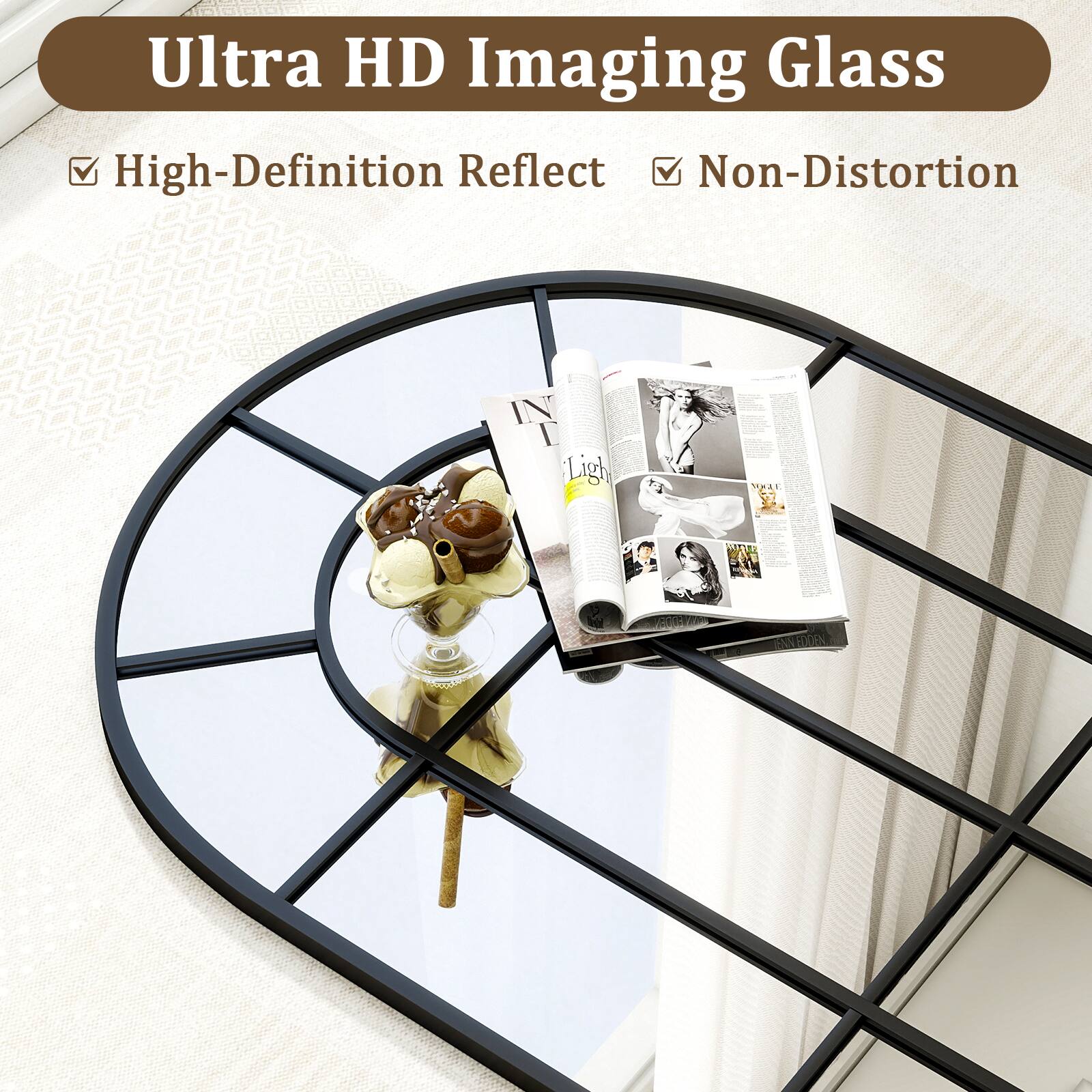 Ultra HD Imaging Glass  
High-Definition Reflect  
Non-Distortion