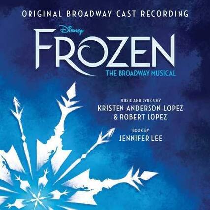 ORIGINAL BROADWAY CAST RECORDING
Disney FROZEN
THE BROADWAY MUSICAL
MUSIC AND LYRICS BY
KRISTEN ANDERSON-LOPEZ & ROBERT LOPEZ
BOOK BY
JENNIFER LEE