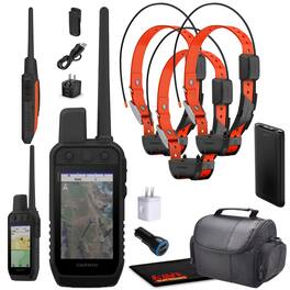 Garmin - Alpha 300 Handheld With 3x Alpha TT25 Advanced Tracking & Training System - Black