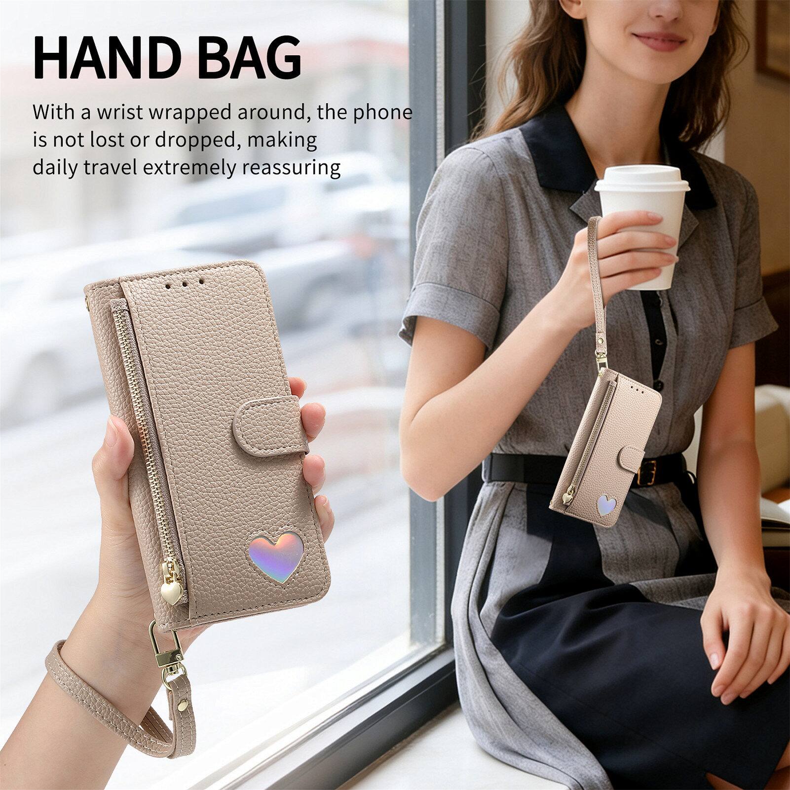 HAND BAG

With a wrist wrapped around, the phone is not lost or dropped, making daily travel extremely reassuring
