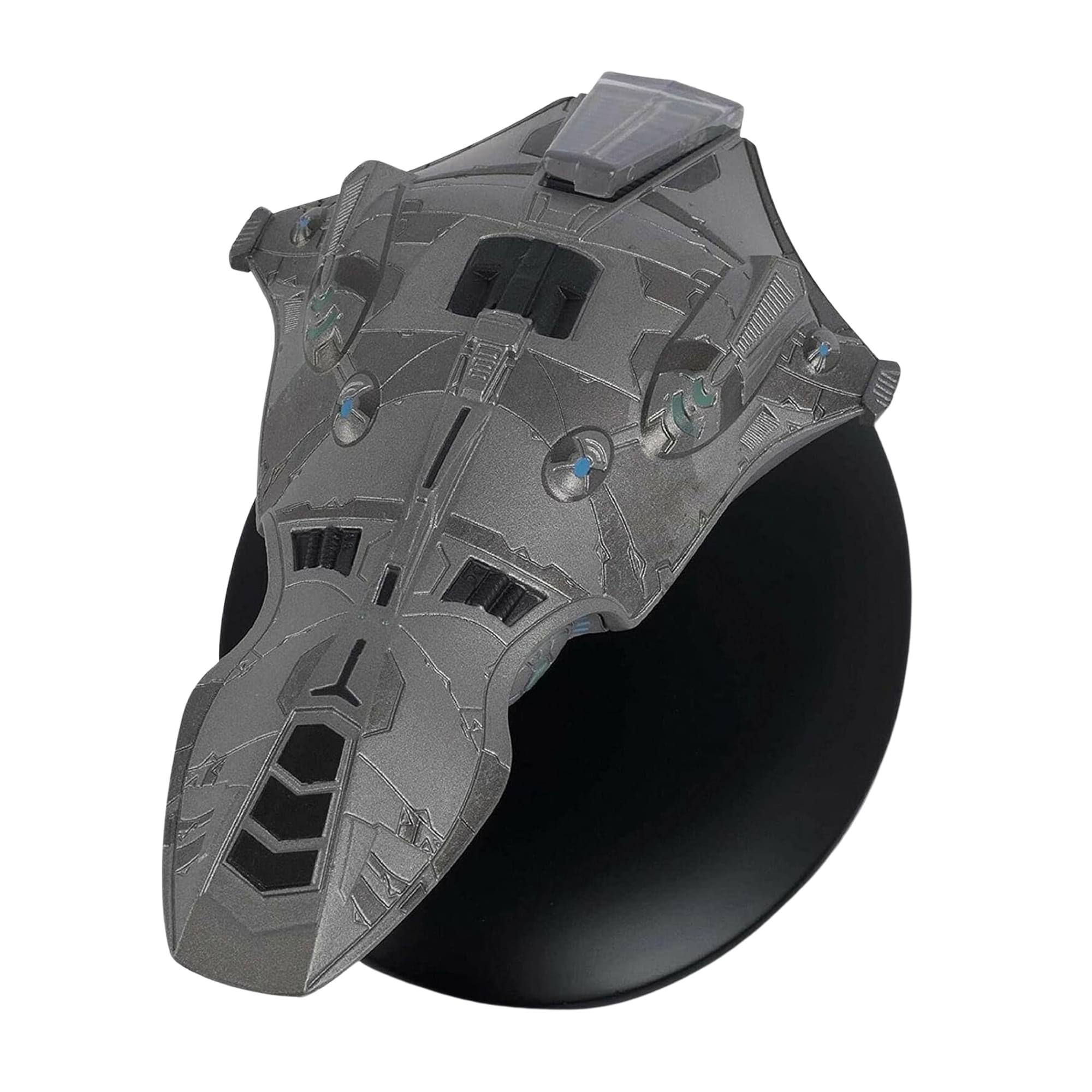 Alt View 10. Eaglemoss - Eaglemoss Star Trek Starship Replica | Gegen's Research Vessel - Black.