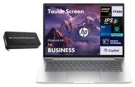 HP - EliteBook 645 Laptop 14.0 WUXGA (AMD Ryzen 7 7735U, 32GB DDR5, 1TB PCIe SSD, AMD Radeon, Win 11 Pro) - Pike Silver Aluminum