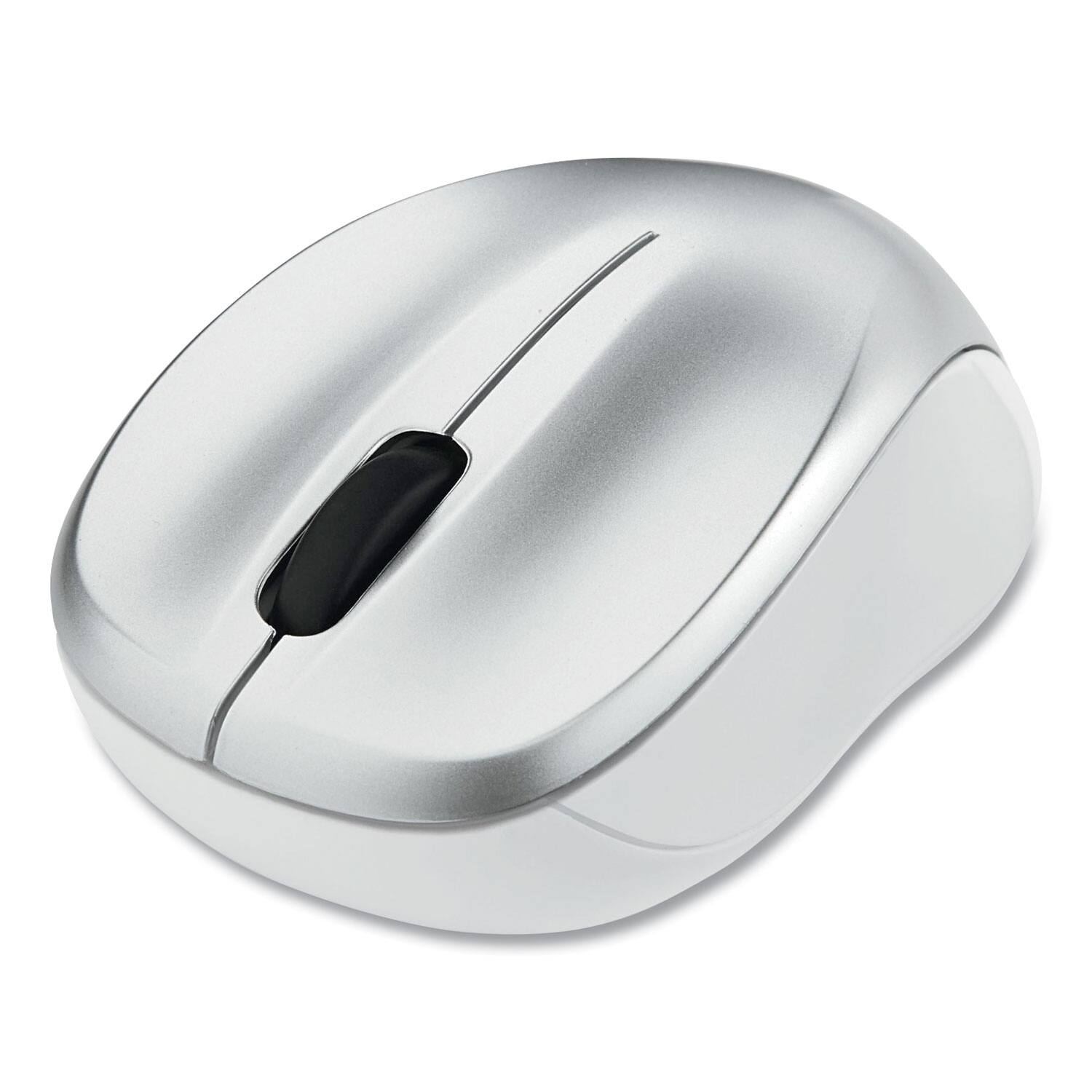 Alt View 1. Verbatim - 99777 2.4 GHz Frequency/32.8 ft Wireless Range Left/Right Hand Use Silent Wireless Blue LED Mouse - Silver - Silver.