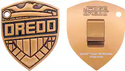 2000 AD - Limited Edition Replica - Judge Dredd Badge - COLLECTIBLES