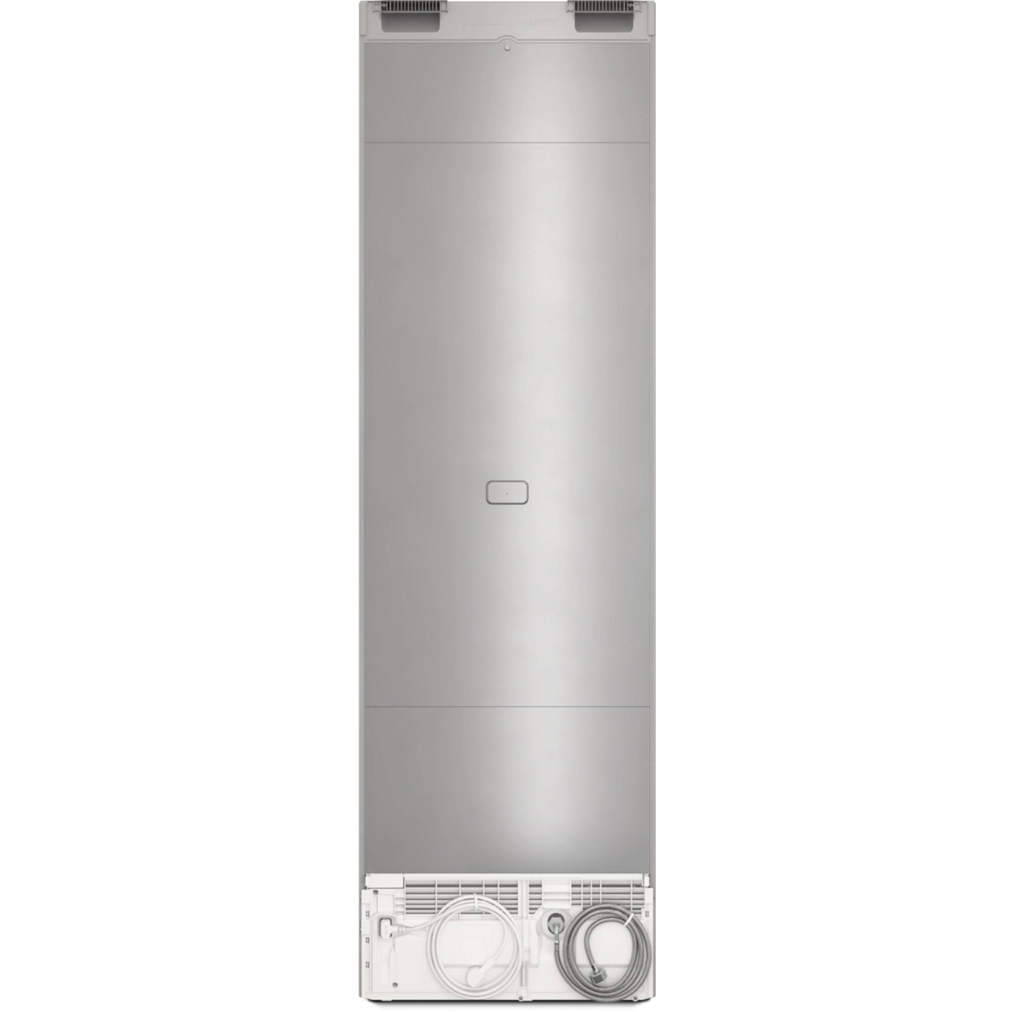 Left. Miele - KFN 4799 DDE   PerfectCool Freestanding Refrigerator with Bottom-Freezer - Stainless.