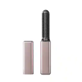 Cluzine - Portable Cordless Hair Straightener Brush, Mini USB Ceramic Heated Comb for Travel & Touch-Up