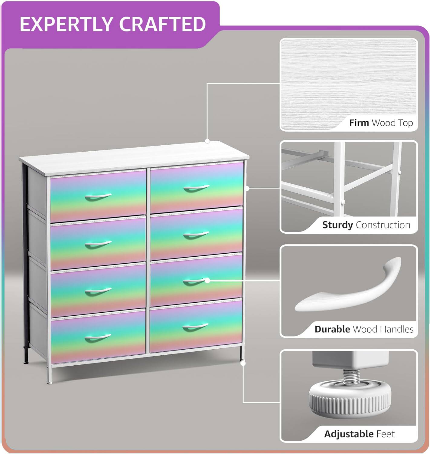 EXPERTLY CRAFTED

- Firm Wood Top
- Sturdy Construction
- Durable Wood Handles
- Adjustable Feet