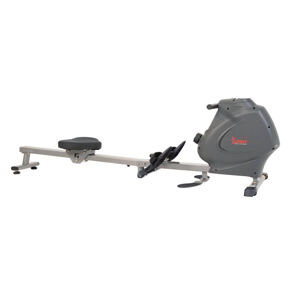 Alt View 1. Sunny Health & Fitness - Multifunction SPM Magnetic Rowing Machine - Gray.