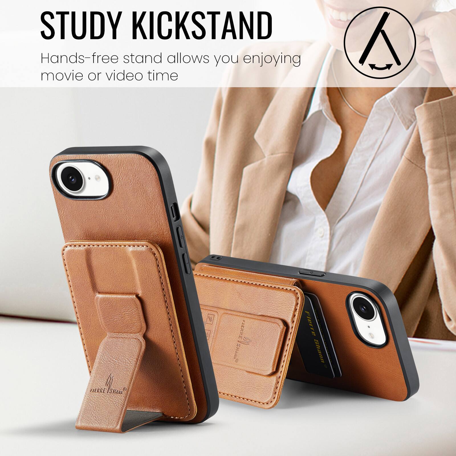 STUDY KICKSTAND  
Hands-free stand allows you enjoying movie or video time  

I DERREISHA FIERRE SHAAN RR2 PIERRE 2 SHARS Flerre