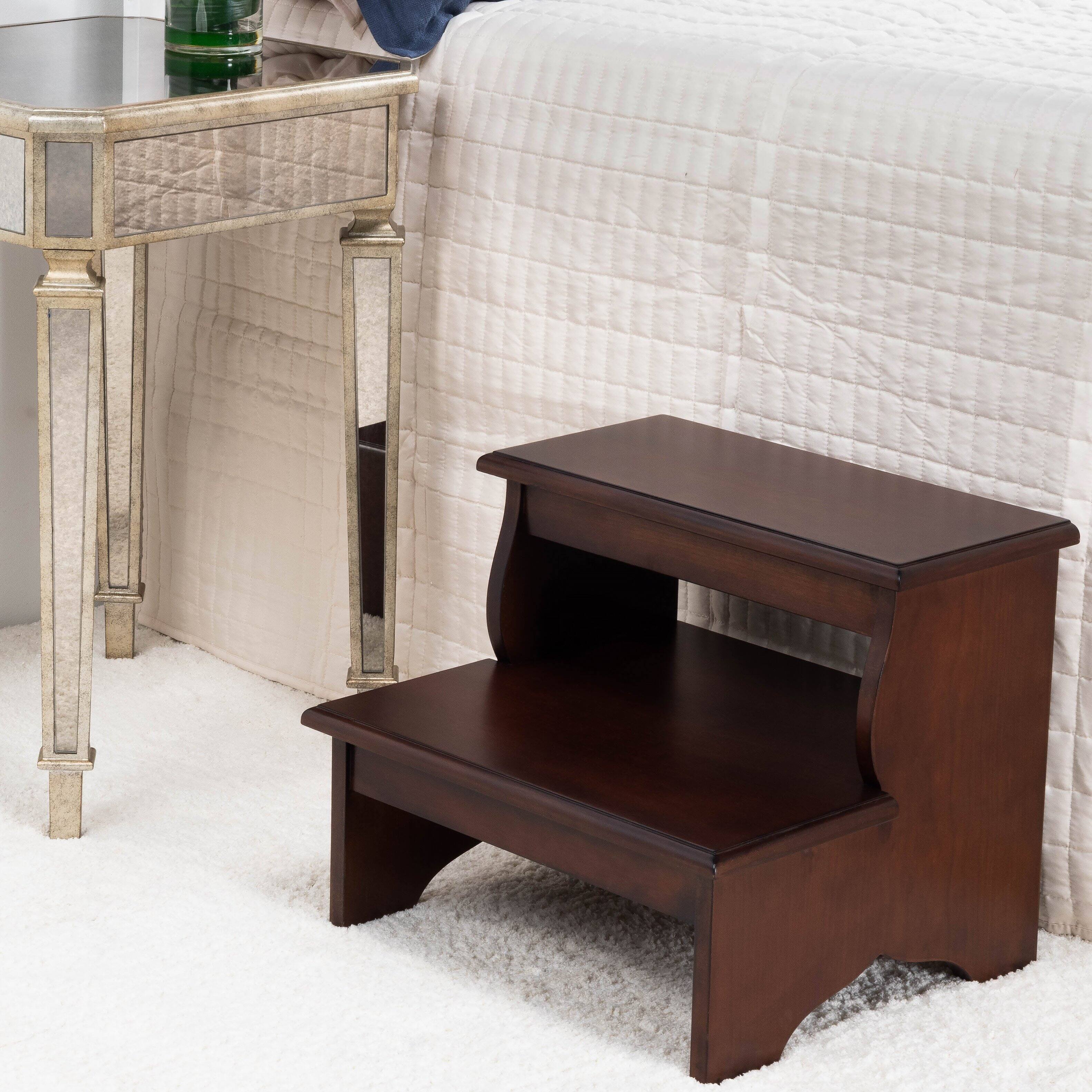Alt View 4. Butler Specialty - Melrose Praline Step Stool - Dark Brown.