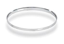 Gibraltar Hardware - 14" Snare Side Vintage Style Single-Flanged Chopper Style Drum Hoop, Chrome Design for Classic Sound and Look