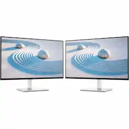 Dell - Plus S2725DS 27" Class WQHD LED Monitor - 16:9 - Ash White - 27" Viewable - In-plane Switching (IPS) Technology - Black