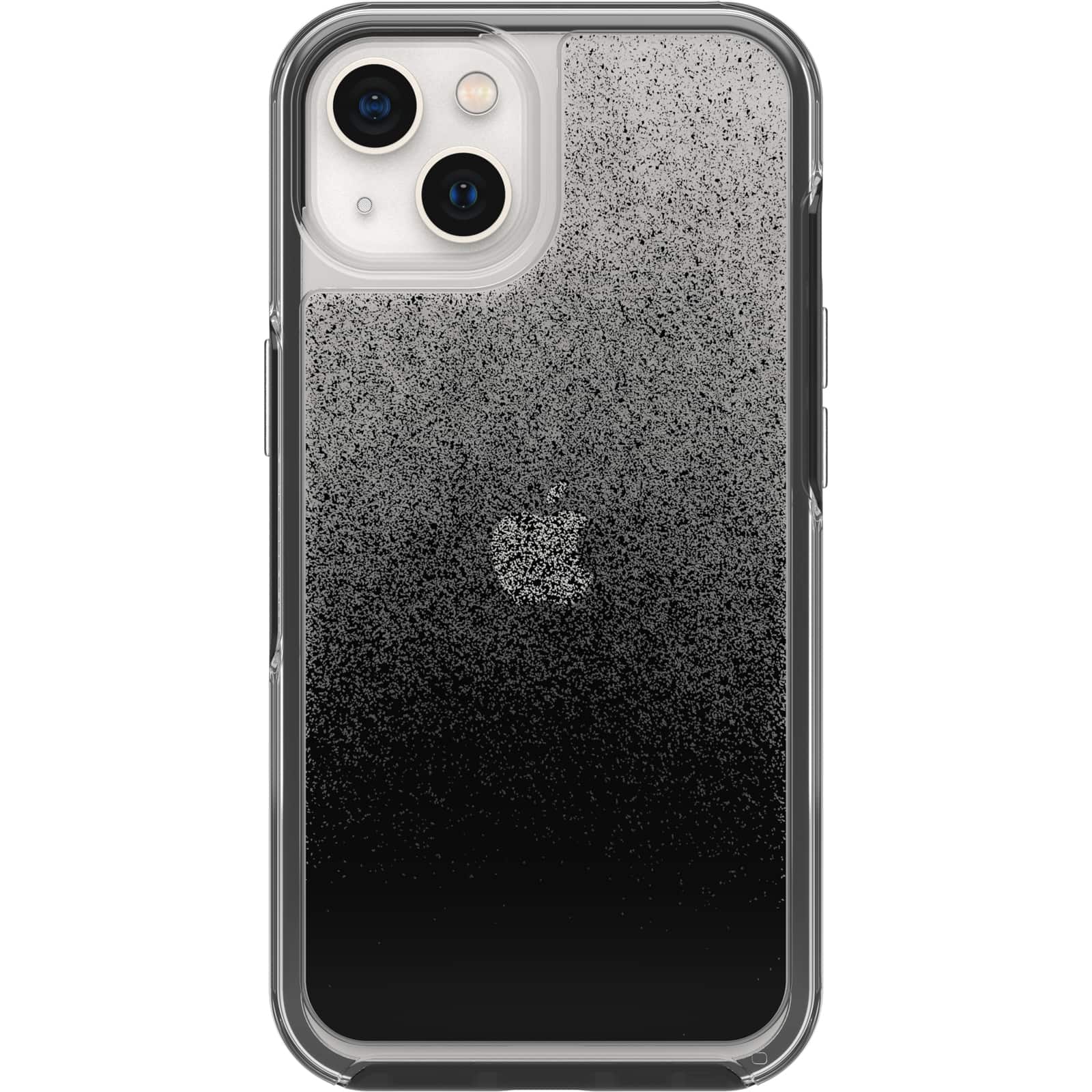 Front. OtterBox - Symmetry Series Clear Soft Shell for Apple iPhone 13 - Ombre Spray.
