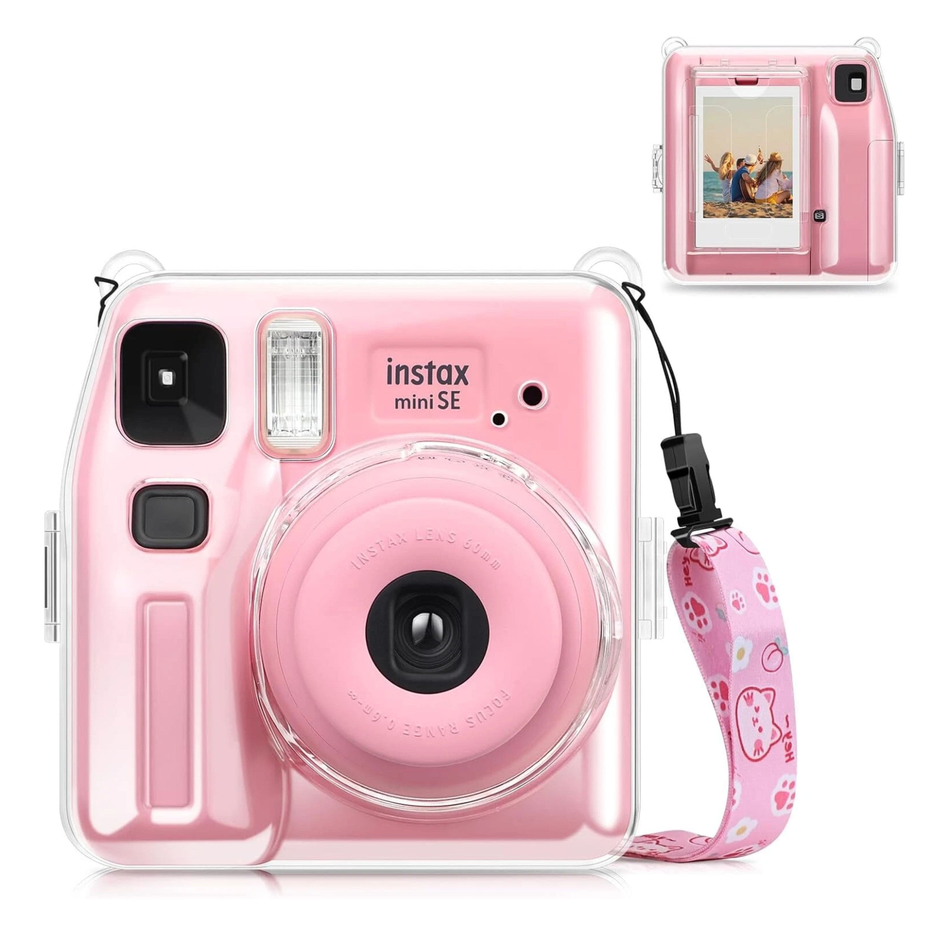 Kitcheniva - Crystal Hard Shell Clear Case For Fujifilm Instax Mini SE Instant Camera - Clear price history on PriceWatchPro