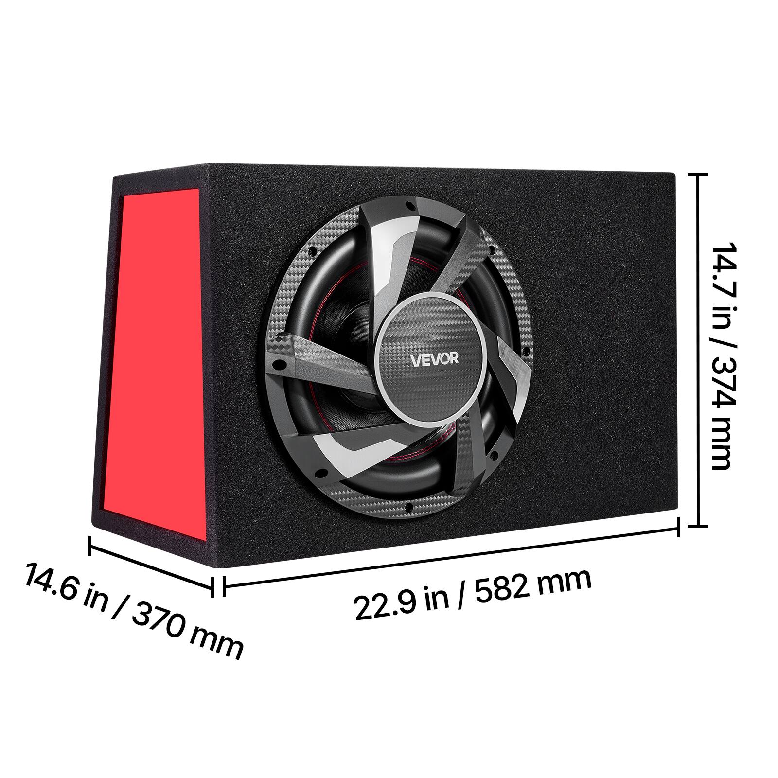 14.6 in / 370 mm  
22.9 in / 582 mm  
14.7 in / 374 mm
