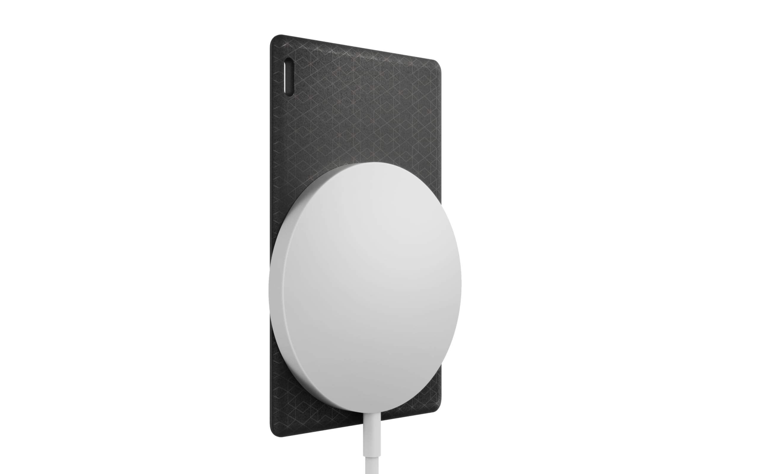 Alt View 7. UAG - Tracker Card - MFi Certified, Slim Wireless Rechargeable Finder, Compatible with iOS & Android - Black/Micro Hexagon.