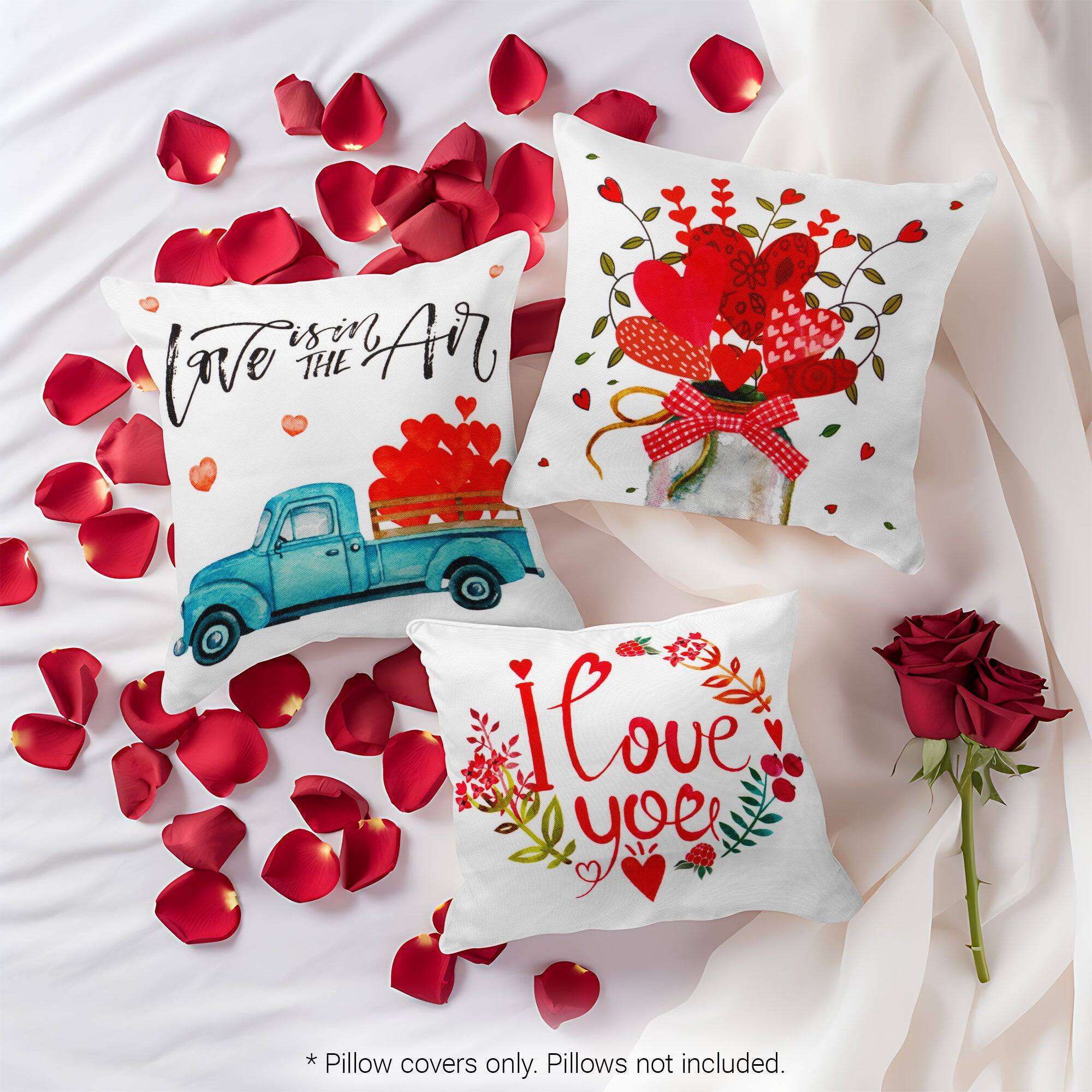 is in the air  
THE  
* Pillow covers only. Pillows not included.