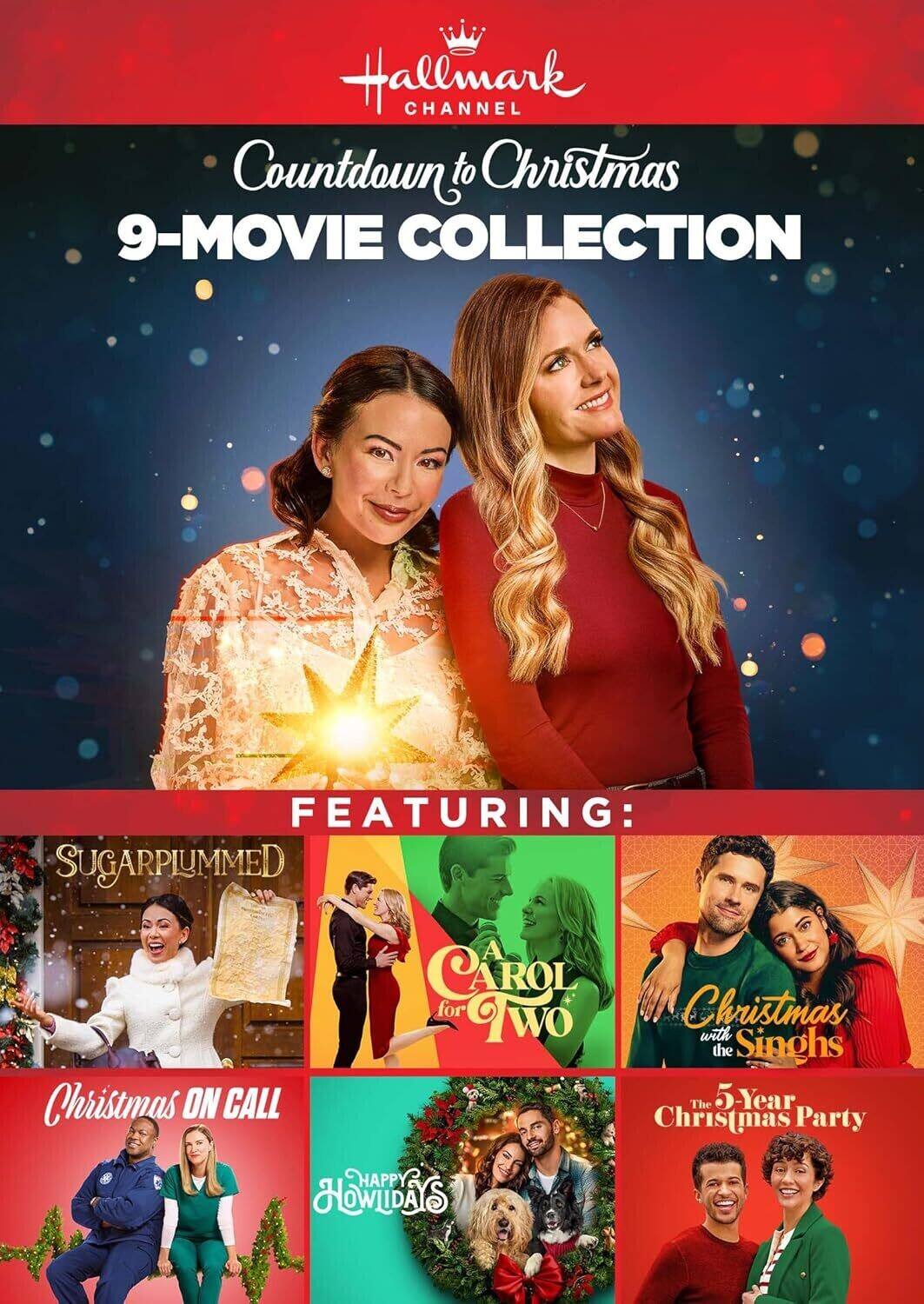 Hallmark Channel Countdown to Christmas 9-Movie Collection: Sugarplummed…   - DVD