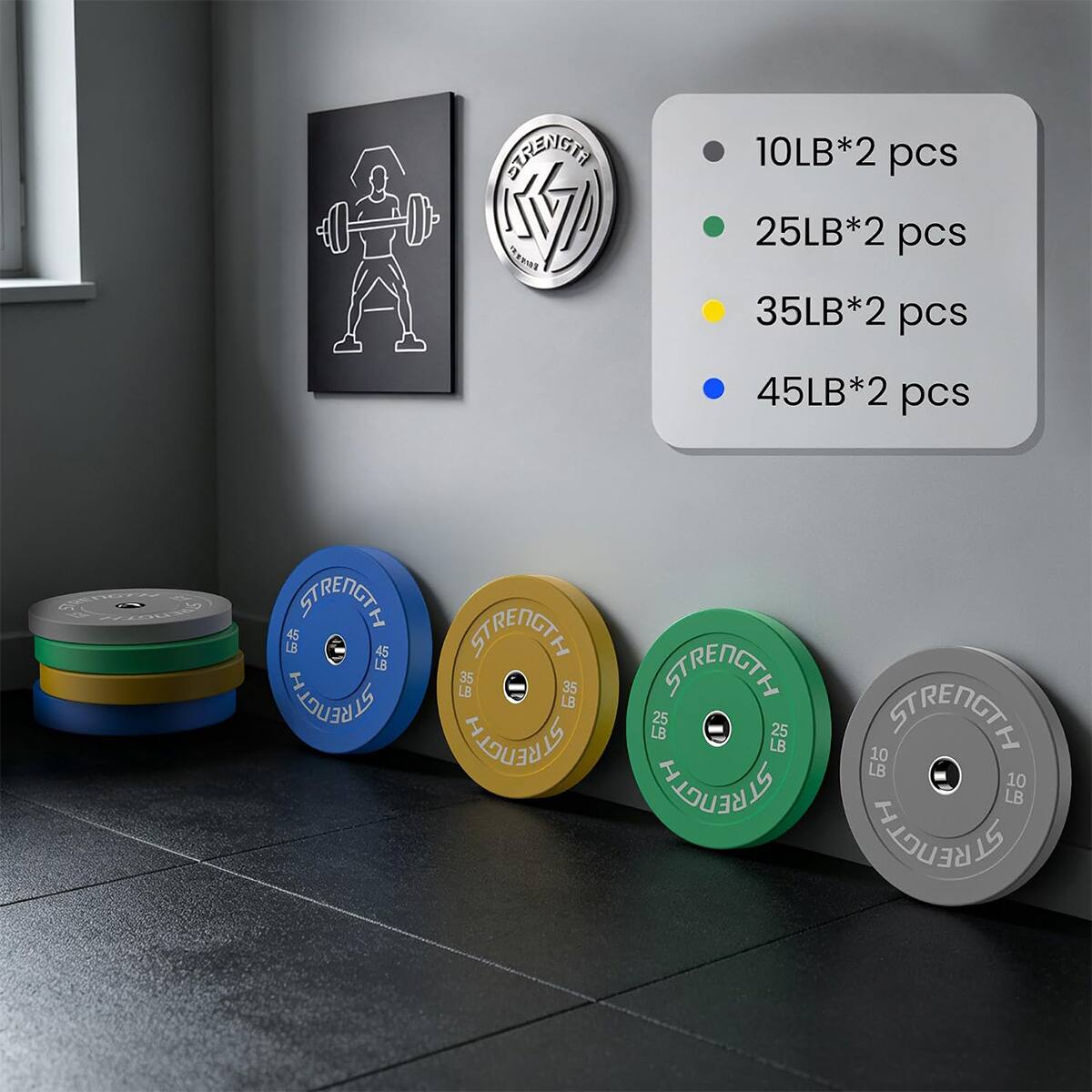 SUBUETT INTER  
10LB*2 pcs  
25LB*2 pcs  
35LB*2 pcs  
45LB*2 pcs  
STRENGTH W 3 CRECTION  
STRENGTES 45 45 STRENGTES  
STARTISTICK LB 35 LB STRENCIATIONS  
FARENCIGITAL LB 25 LB 25 10 PRENEEICTIVA LB STRENGY 10 LB