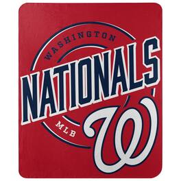 Northwest - Washington Nationals 50" x 60" Campaign Fleece Throw - Blue