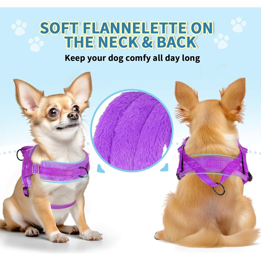 SOFT FLANNELLETTE ON THE NECK & BACK  
Keep your dog comfy all day long